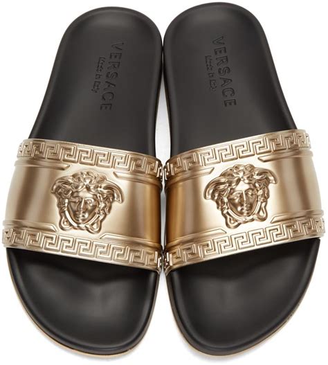 mens versace medusa sandal